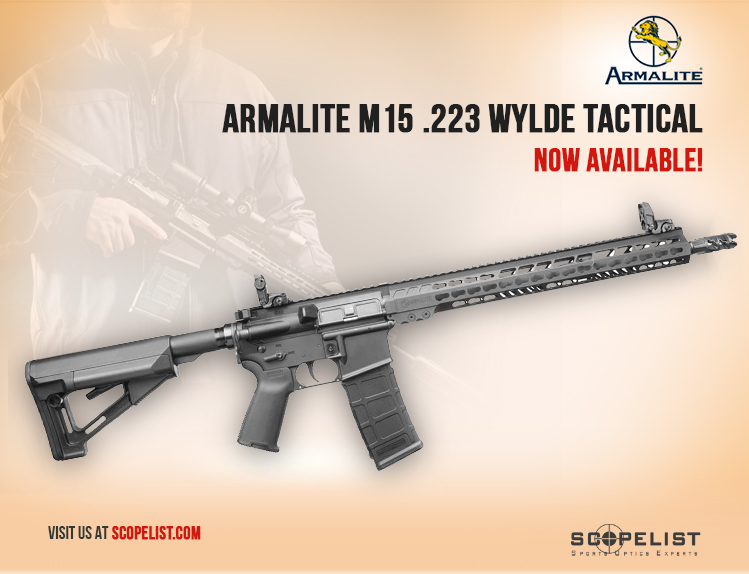 Armalite M15 .223 Wylde Tactical Rifle 18" M15TAC18 In Stock Now - Flat ...